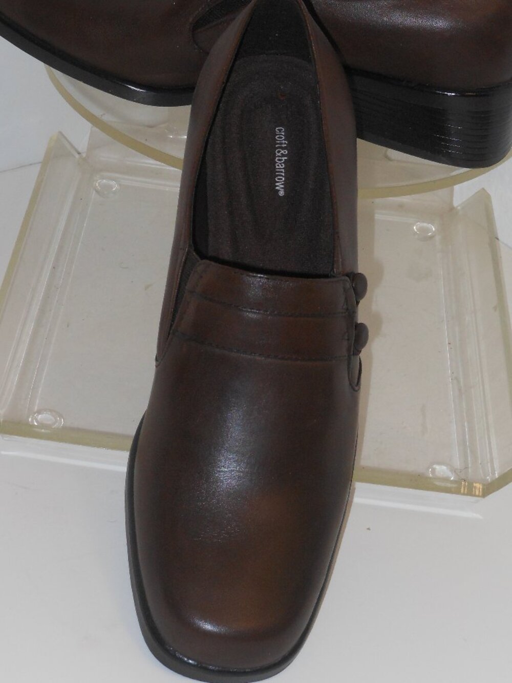 FINOLA BROWN GENUINE LEATHER SHOES SIZE 10 MEDIUM - Picture 2 of 6